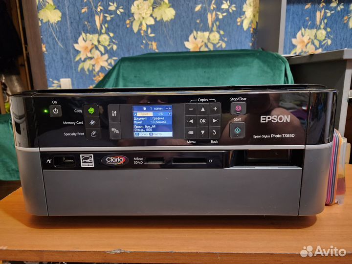 Принтеp мфу Epson Stylus Photo TX650
