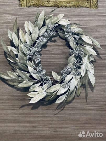 Новогодний венок на дверь