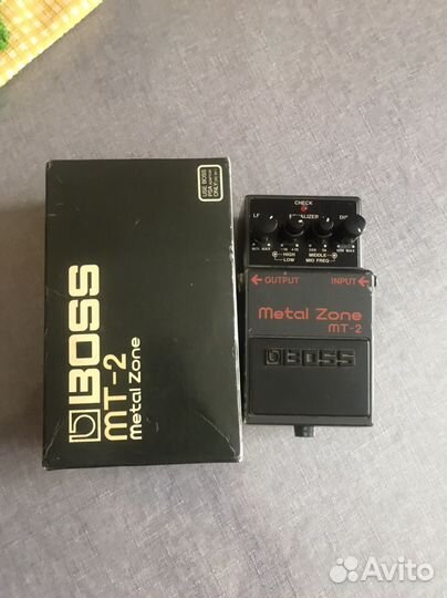 Гитарная педаль Boss MT-2 Metal Zone
