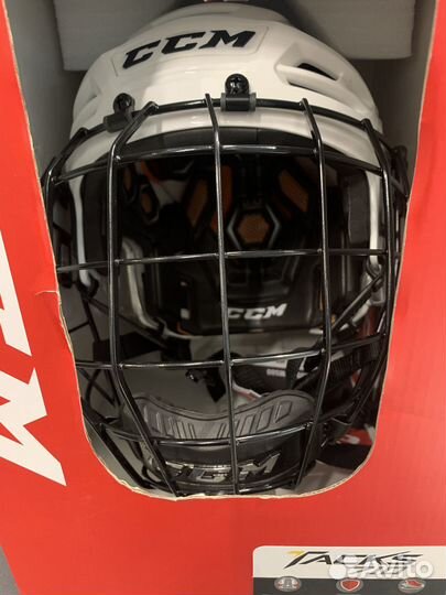 Шлем хоккейный CCM Tacks 710 с маской, S