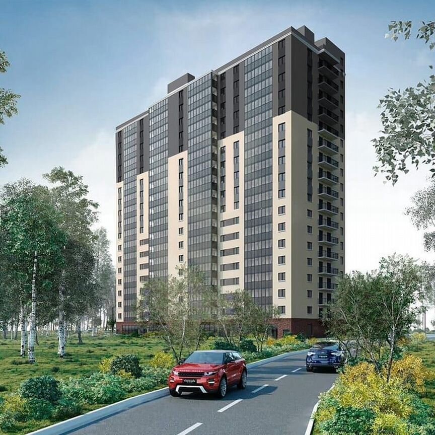 1-к. апартаменты, 38,3 м², 12/18 эт.