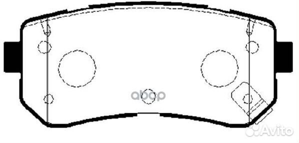 Ckkk-49 Колодки тормозные дисковые зад 0