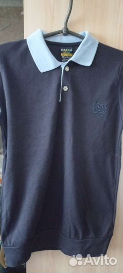 Рубашка обманка школьная рост 146