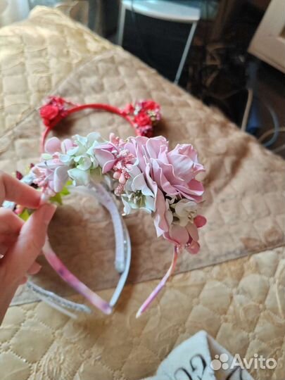 Красивые ободочки для девочки