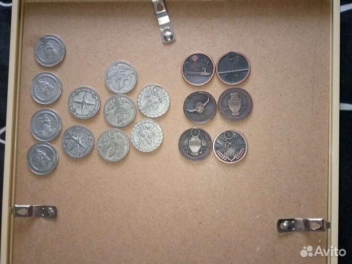 Монеты из пятерочки,коллекция