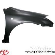 Крыло переднее правое Toyota Corolla 02-06 хэтчбек