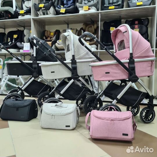 Новая компактная коляска Luxmom 750