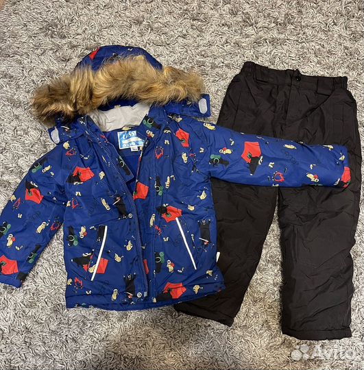 Зимний костюм для мальчика на 1,5-2 года