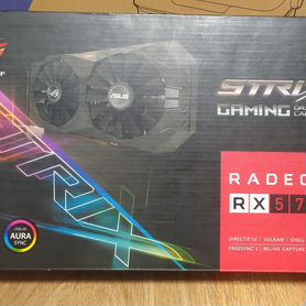 Видеокарта asus ROG strix RX570 4Gb