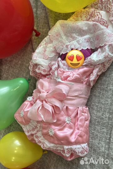 Конверт на виписку для новорожденного