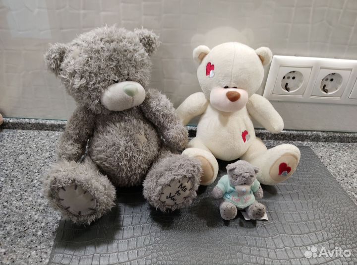 Мишки Тедди 3шт