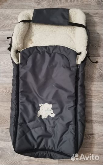 Конверт в коляску зимний на овчине