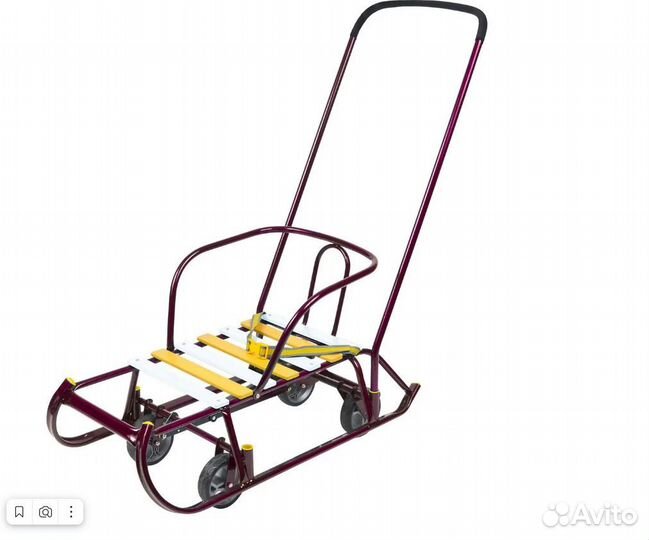 Детские санки с колесами