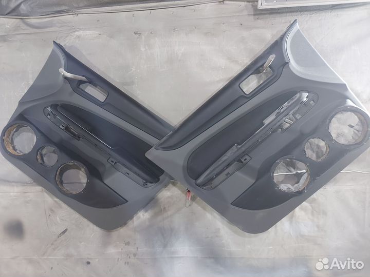 Обшивки дверей форд фокус 2