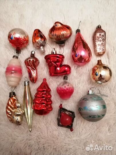 Ёлочные игрушки СССР