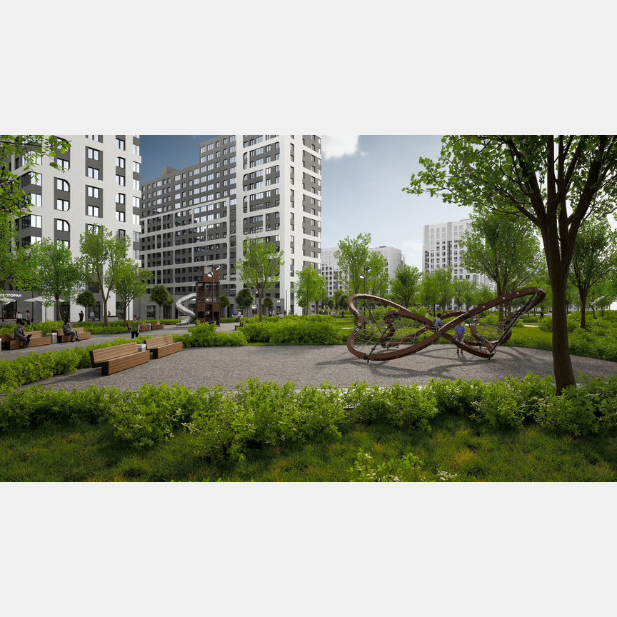 1-к. квартира, 40,3 м², 13/17 эт.