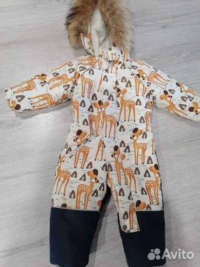 Зимний комбинезон для девочки