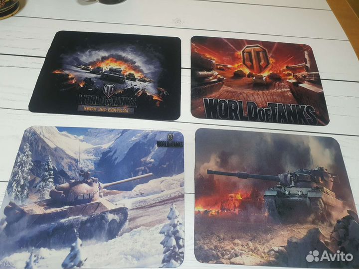 Коврик для компьютерной мыши world of tanks