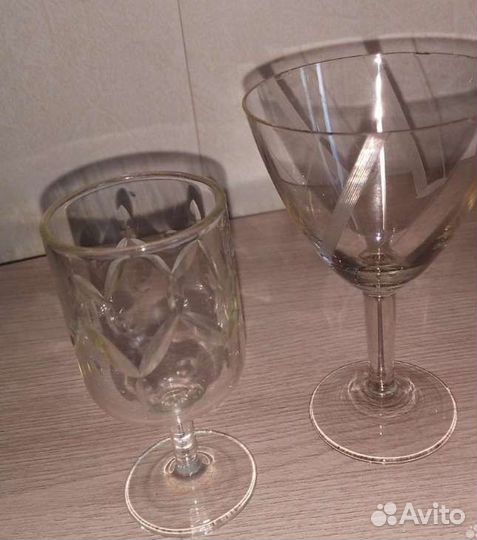 Бокалы, кружки, стопки СССР