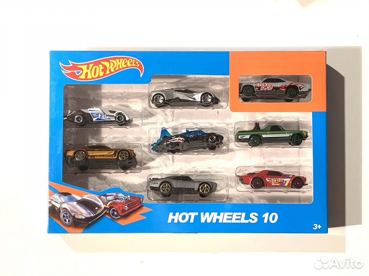 Набор машинок не Hot Wheels 8 штук
