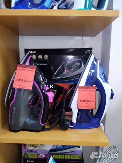 Утюг BBK ISE-2400 новый