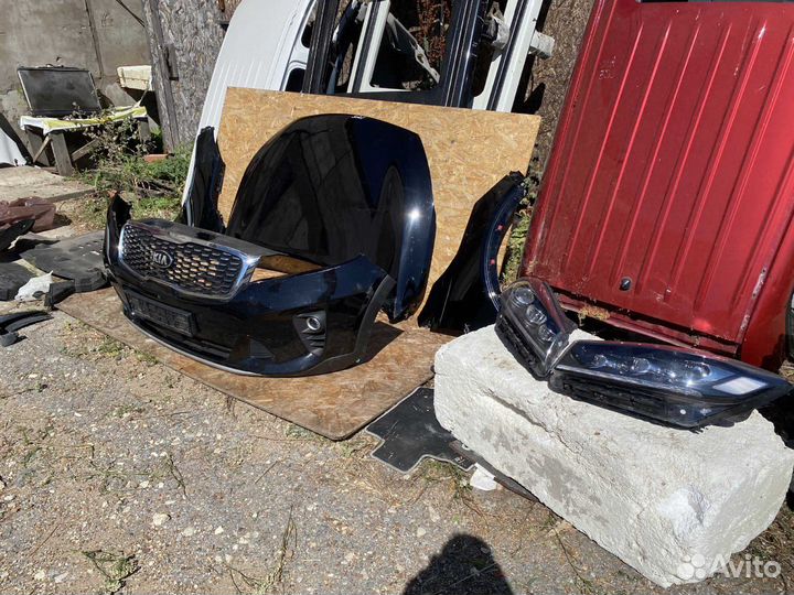 Kia Sorento Prime UM Передняя часть авто Ноускат