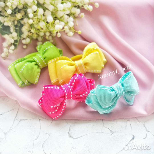 Бантики ручной работы