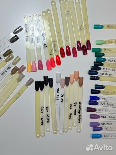 Гель лаки для маникюра набор