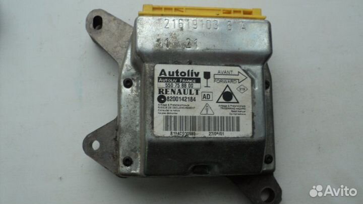 Эбу подушки безопасности Renault Laguna 1.9 2002