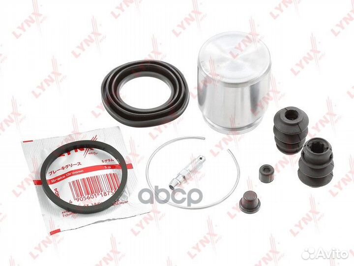 Ремкомплект тормозного суппорта с поршнем зад