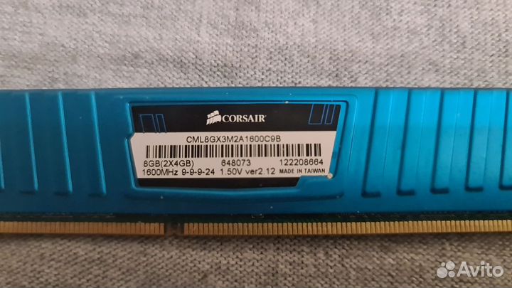 Оперативная память ddr3 8 gb Corsair