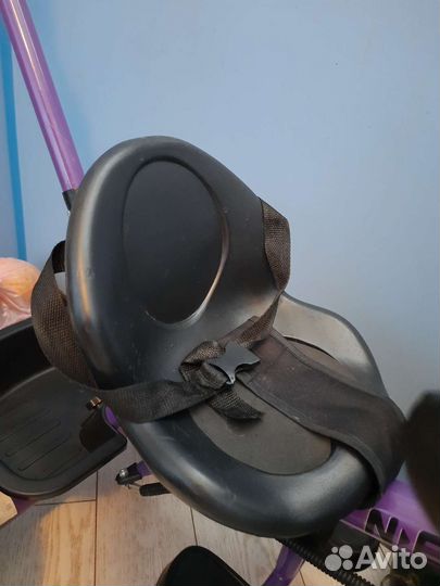 Детский велосипед с родительской ручкой