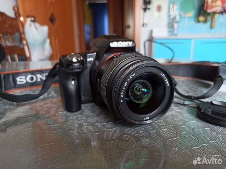 Sony SLT-A55V зеркальный фотоаппарат