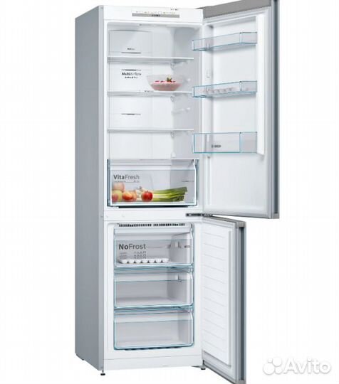 Холодильник 185 см bosch KGN36NL21R новый в наличи