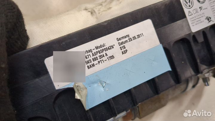 Airbag пассажира Volkswagen Tiguan, 2011