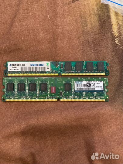 Оперативная память ddr2 2gb, ddr2 800