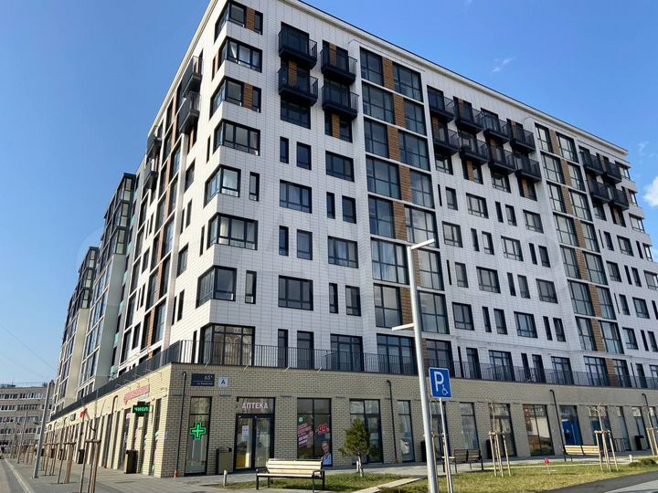 3-к. квартира, 76,7 м², 1/9 эт.