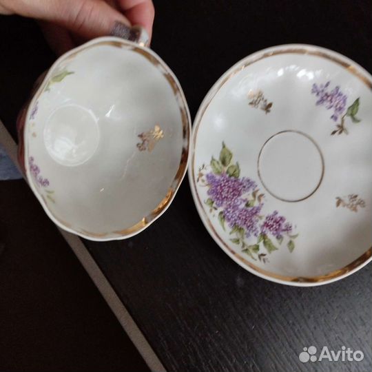 Чашки блюдца 