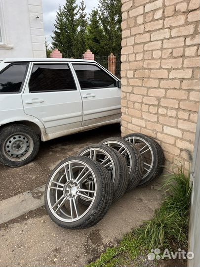 Диски Kosei r18 с резиной