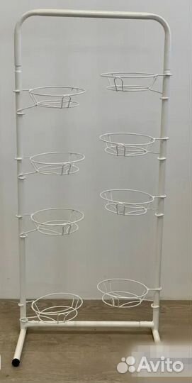 Металлическая подставка для цветов на подоконник