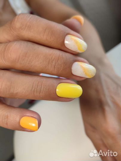 Маникюр с покрытием гель лак