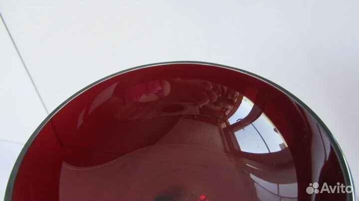 Ваза стекло Мальцов. Винтаж Редкая