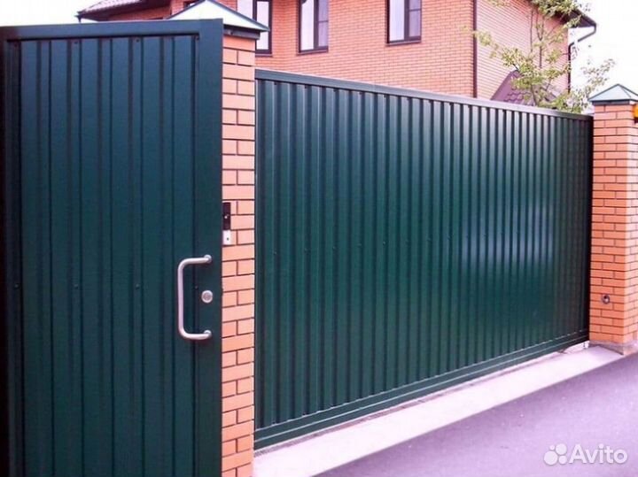 Ворота под ключ