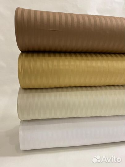 Ткань сатин-страйп Турция