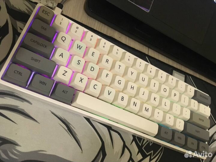 Клавиатура GK61 с небольшими доработками