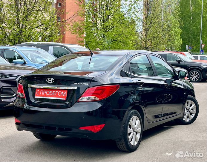 Hyundai Solaris 1.6 AT, 2016, 96 000 км