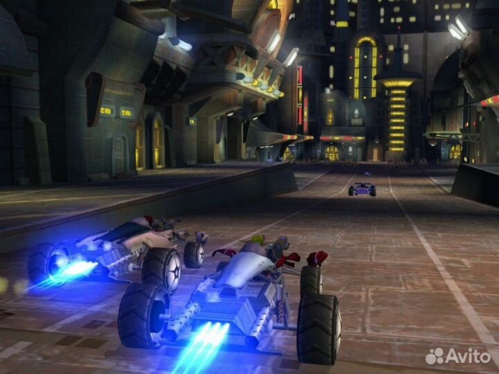 Jak X Combat Racing Platinum, б/у, множ.царап., ан