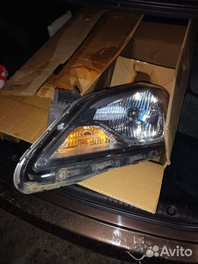Фары хундай солярис 1 рестайлинг