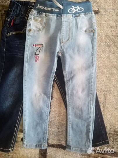Джинсы пакетом р 104