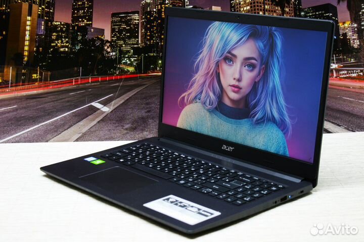 Игровой ноутбук Acer с гарантией 3 мес